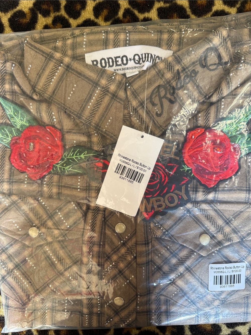 Rhinestone Rodeo Button Up - Picture 4 of 4